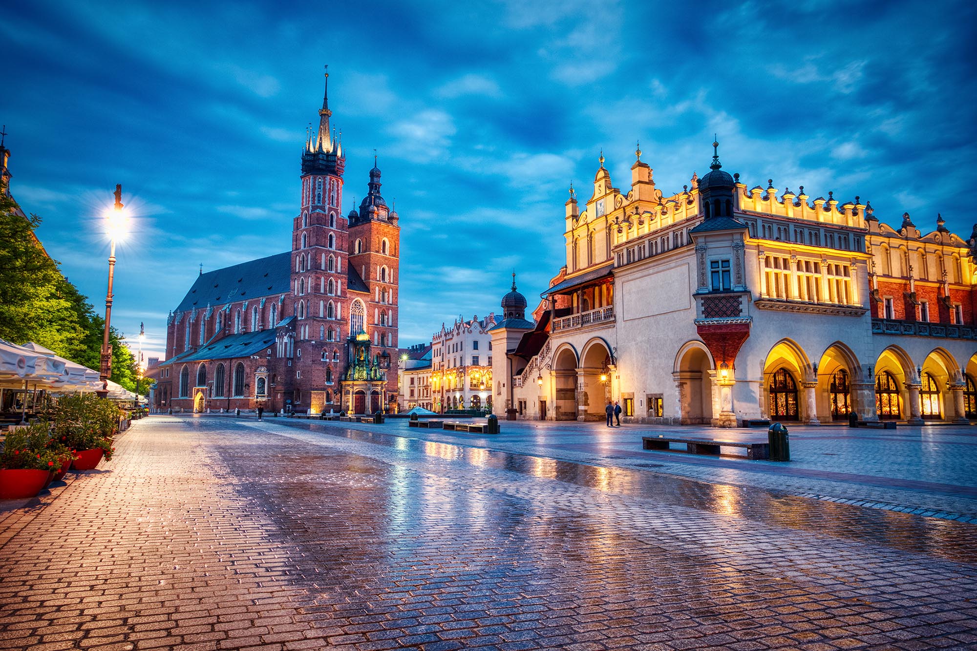 Lighting Candles in Poland