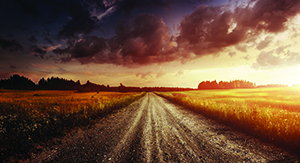 A hundred miles of bad road