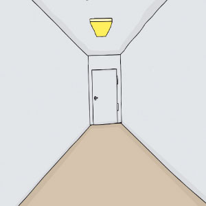 Behind a Locked Door