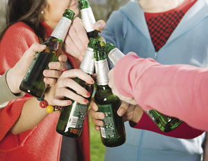 drinking in parks