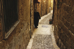 A Hug in the Holy City