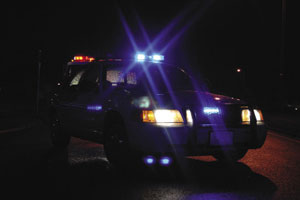 police car