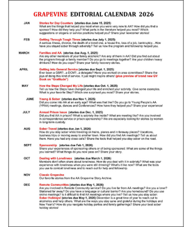 Editorial Calendar