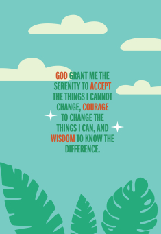 This Month’s Serenity Prayer